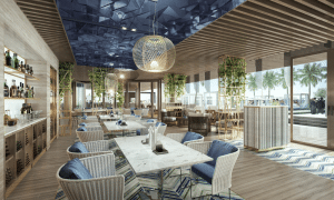 Five Luxe Hotel Dubai Beach restaurant