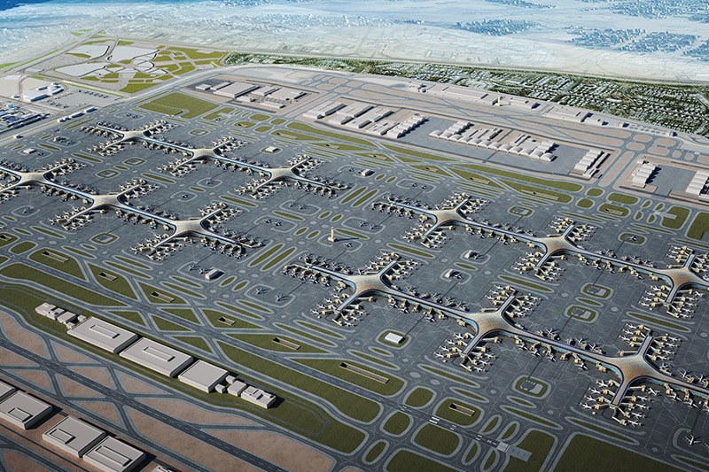 maktoum international airport Dubai Mega-Projekte Ausbau Al Maktoum International Airport