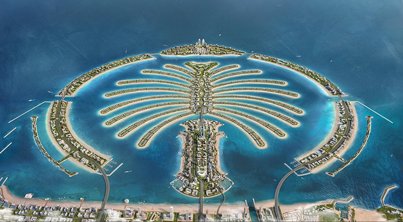 palm jebel ali, Dubai Mega-Projekte