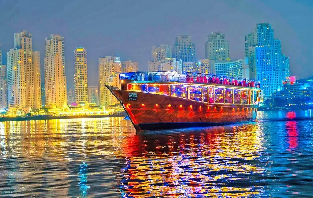urlaub in dubai - royal dubai marina cruise tour